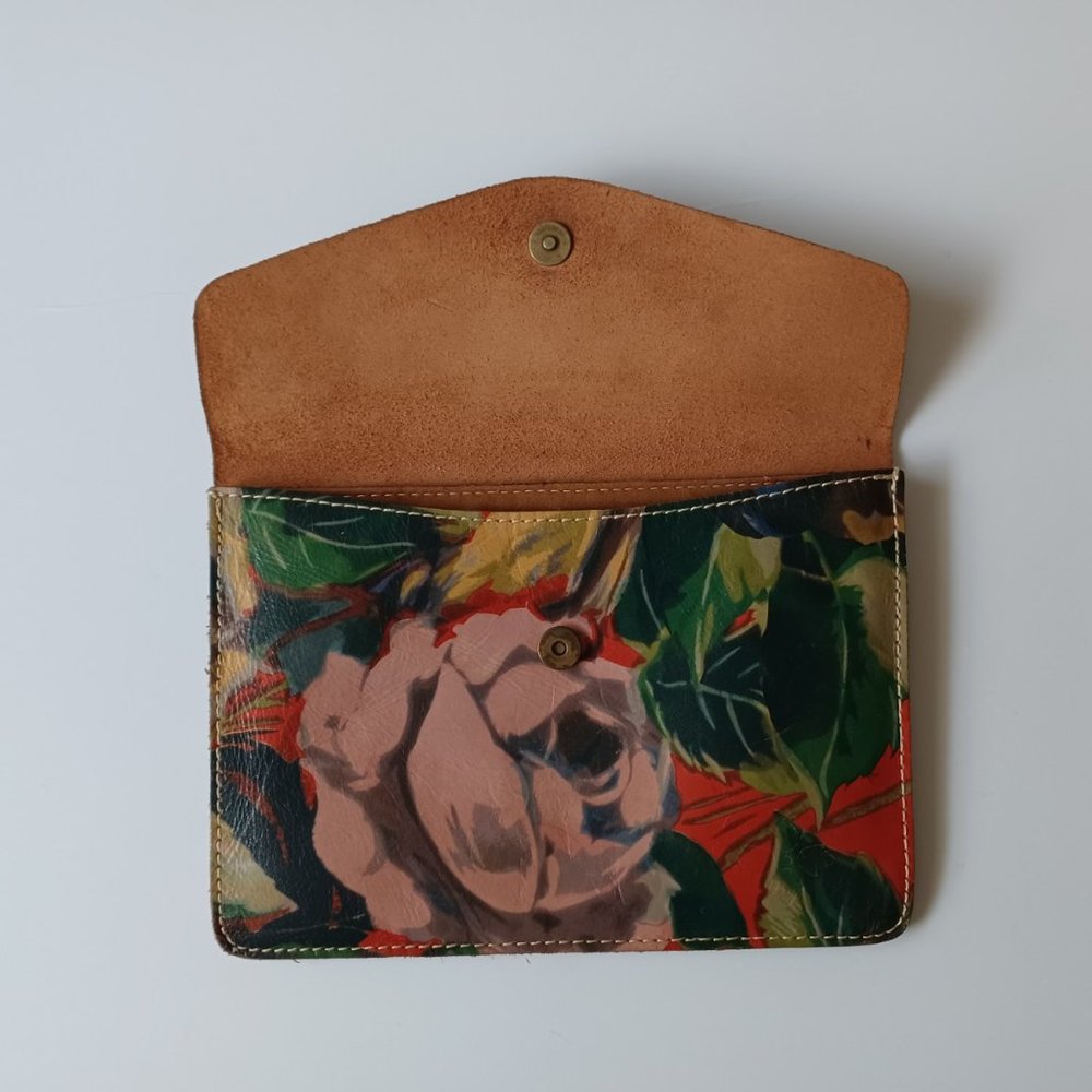 Italian Leather Clutch/bag - Picture 2 of 5